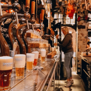 Beers on tap at Brugs Bieratelier