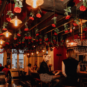 Cafe Rose Red with tasty tapa's and beers