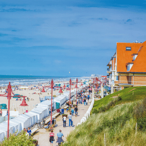 De Haan coast near Bruges