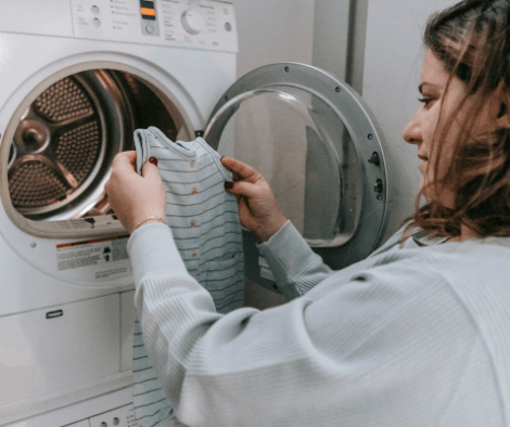 Laundry room washing machines tumble dryers